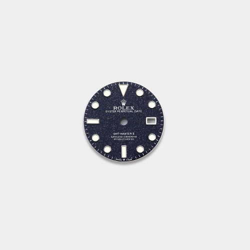 롤렉스 GMT MASTER II 커스텀다이얼 어벤추린(Aventurine) 다이얼 스틸/화이트골드용 (블루)