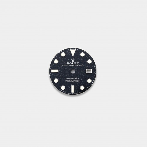 롤렉스 GMT MASTER II 커스텀다이얼 어벤추린(Aventurine) 다이얼 스틸/화이트골드용(블랙)
