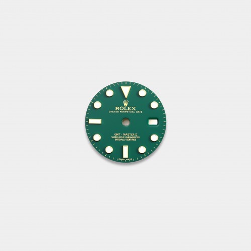 롤렉스 GMT MASTER II 커스텀다이얼 녹금 다이얼 옐로골드용