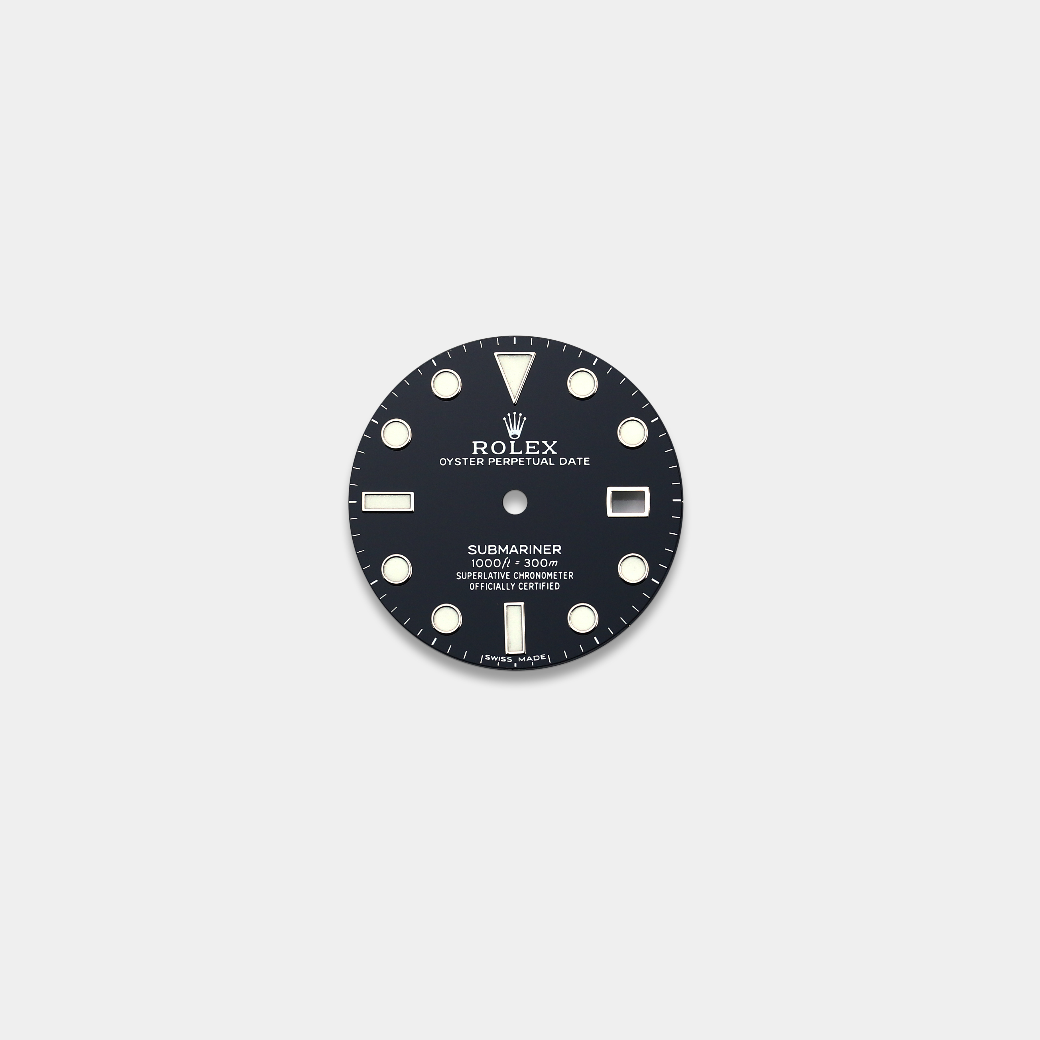 롤렉스 서브마리너 40mm 커스텀다이얼 오닉스(Onyx) 다이얼 스틸/화이트골드용