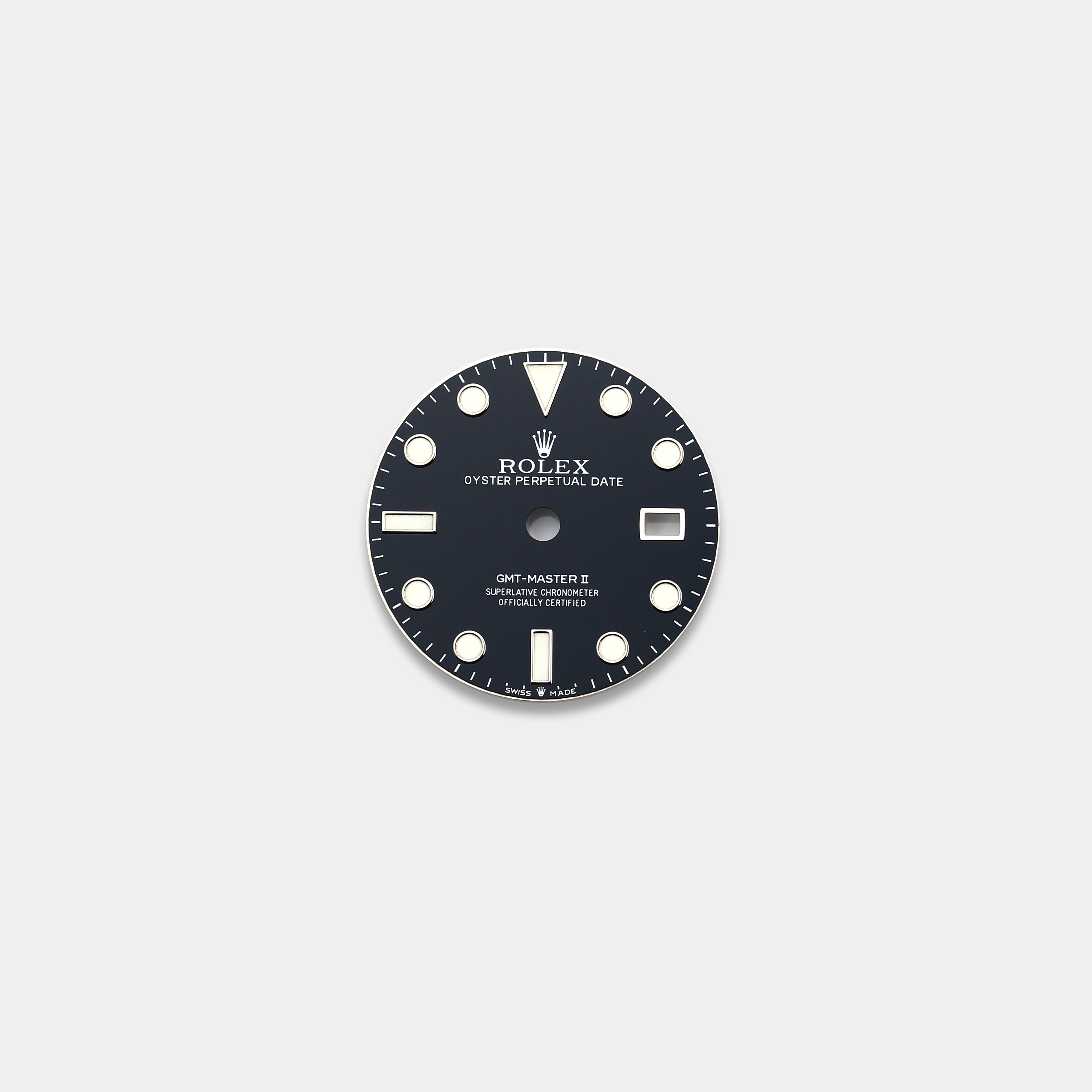 롤렉스 GMT MASTER II 커스텀다이얼 오닉스(Onyx) 다이얼 화이트골드용