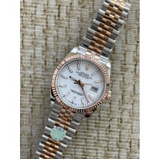 QP공장 롤렉스 데이저스트 36미리 최신형 로즈골드 콤비 화이트 바인덱스