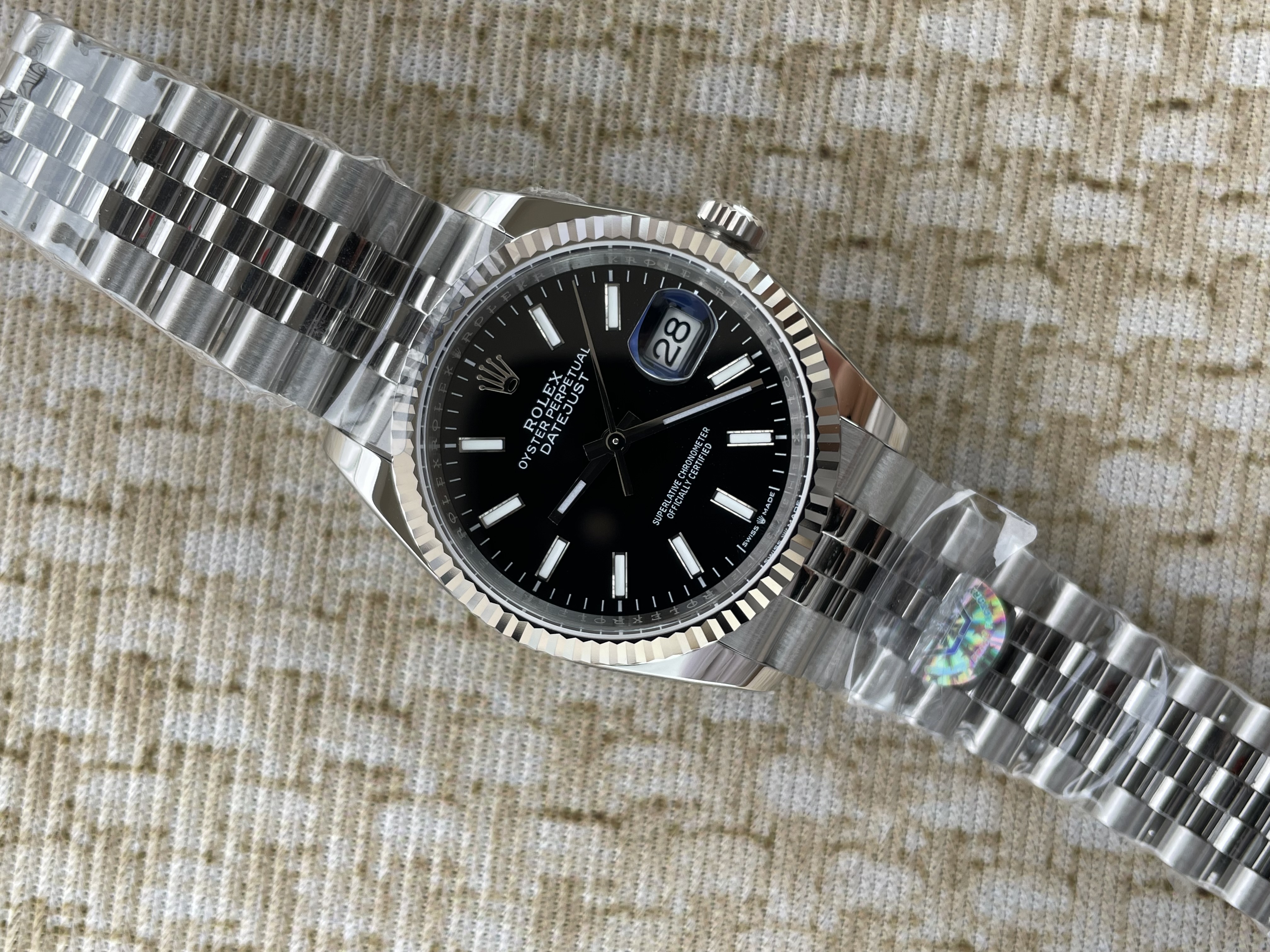 QP공장 롤렉스 데이저스트 36미리 최신형 블랙 바인덱스