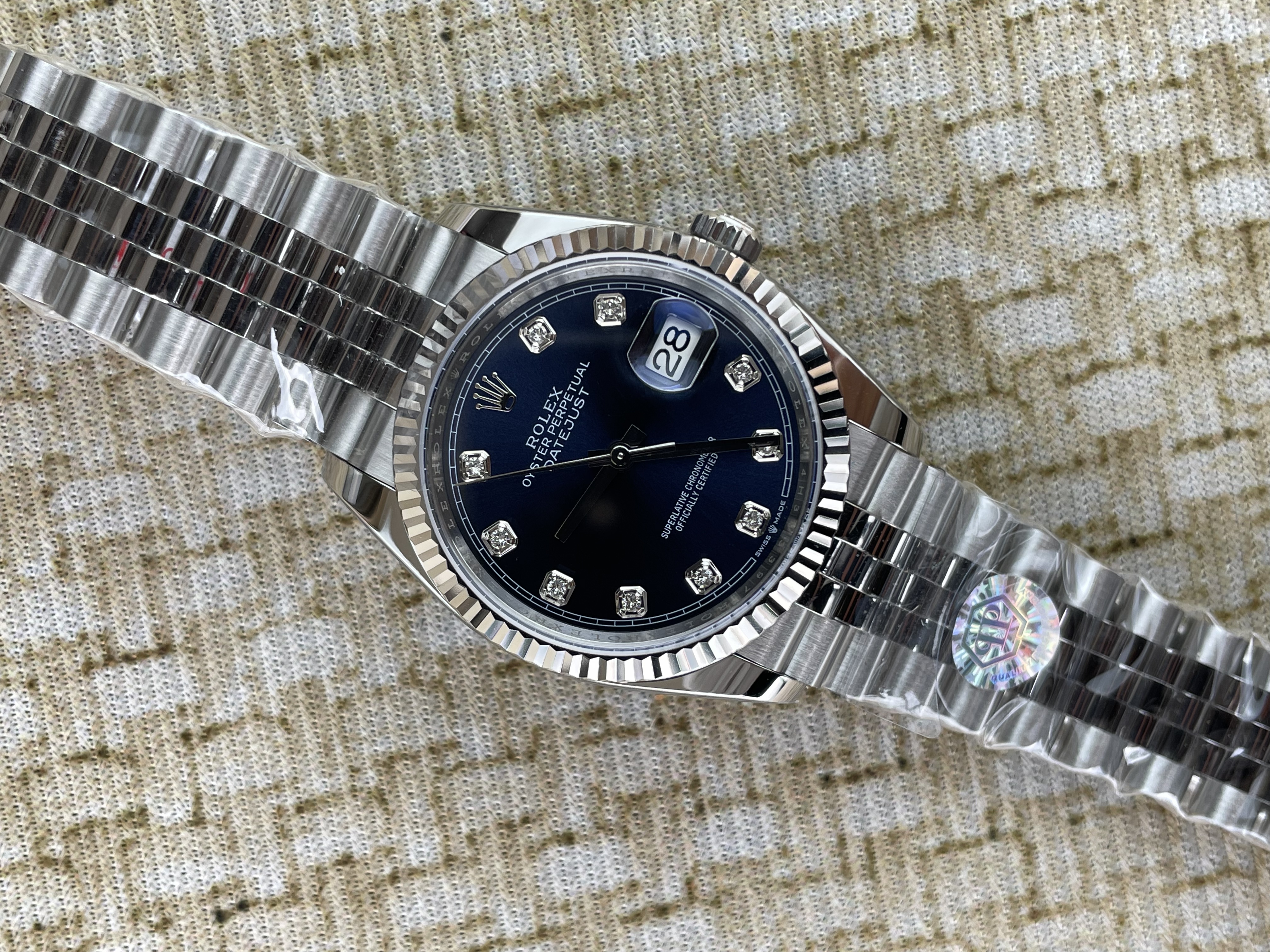 QP공장 롤렉스 데이저스트 36 블루 청텐포 QP공장