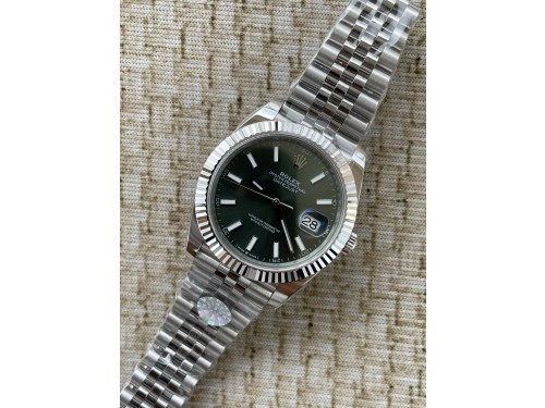 QP공장 롤렉스 데이저스트 41 민트그린 바 인덱스 126334 