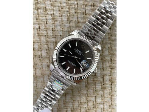 QP공장 롤렉스 데이저스트 41 그레이 바 인덱스 126334