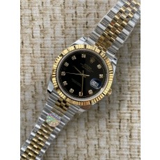 QP공장 롤렉스 데이저스트 126333 41미리 옐로우 골드 콤비 블랙 다이아