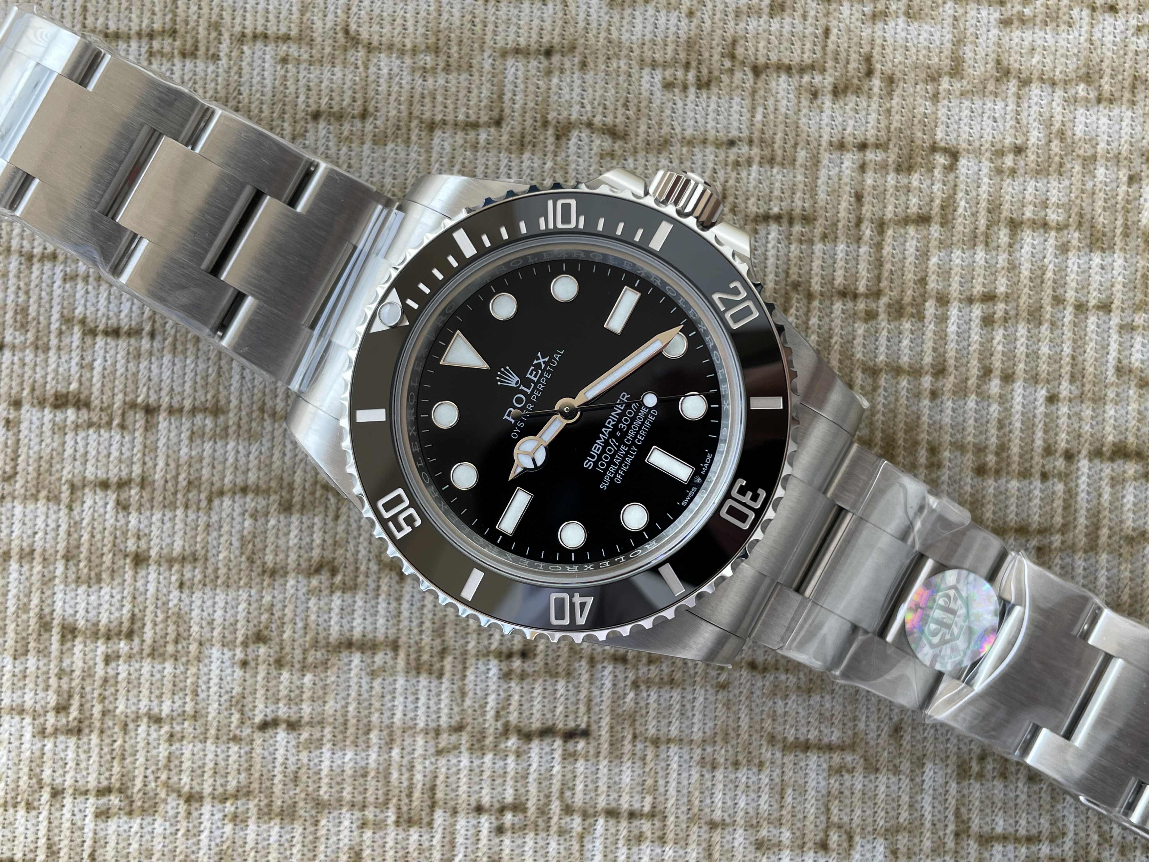 QP공장 롤렉스 신형 서브마리너 논데이트 블랙다이얼 