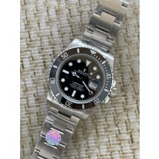 QP공장 롤렉스 서브마리너 신형 41mm 블랙다이얼 블랙세라믹 인서트 최신형