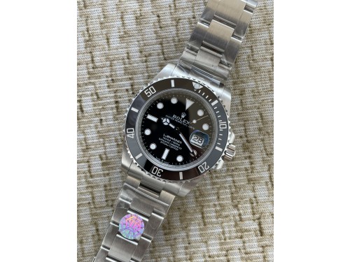 QP공장 롤렉스 서브마리너 신형 41mm 블랙다이얼 블랙세라믹 인서트 최신형