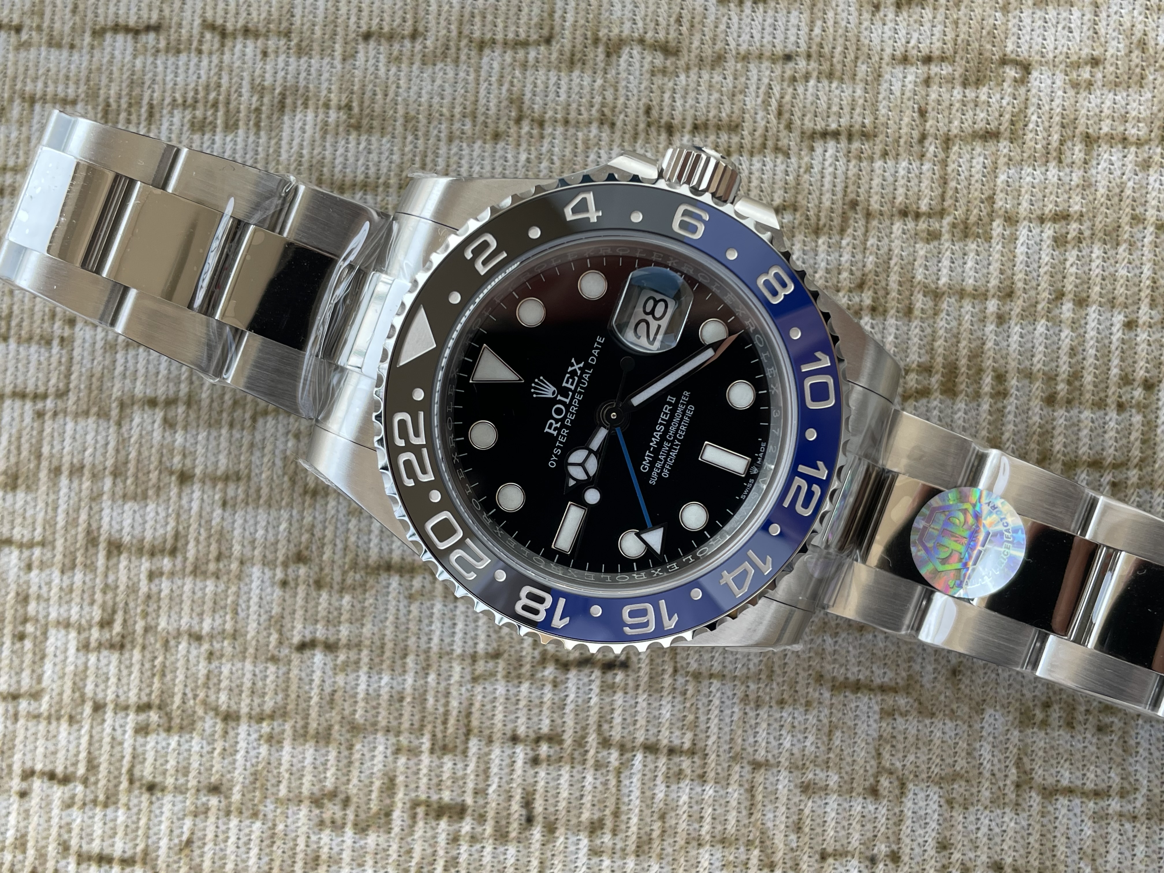 QP공장 롤렉스 GMT마스터2 베트걸 오이스터 126720 BLNR