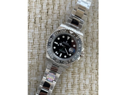 QP공장 롤렉스 지엠티마스터2 블랙그레이 오이스터 GMT-Master II 126720