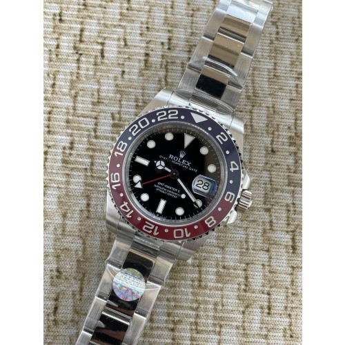 QP공장 롤렉스 GMT마스터2 펩시 오이스터 GMT-Master II 126720 BLRO