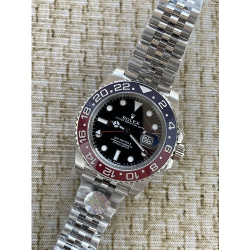 QP공장 롤렉스 로렉스 GMT마스터2 펩시 쥬빌레  GMT-Master II 126720 BLRO