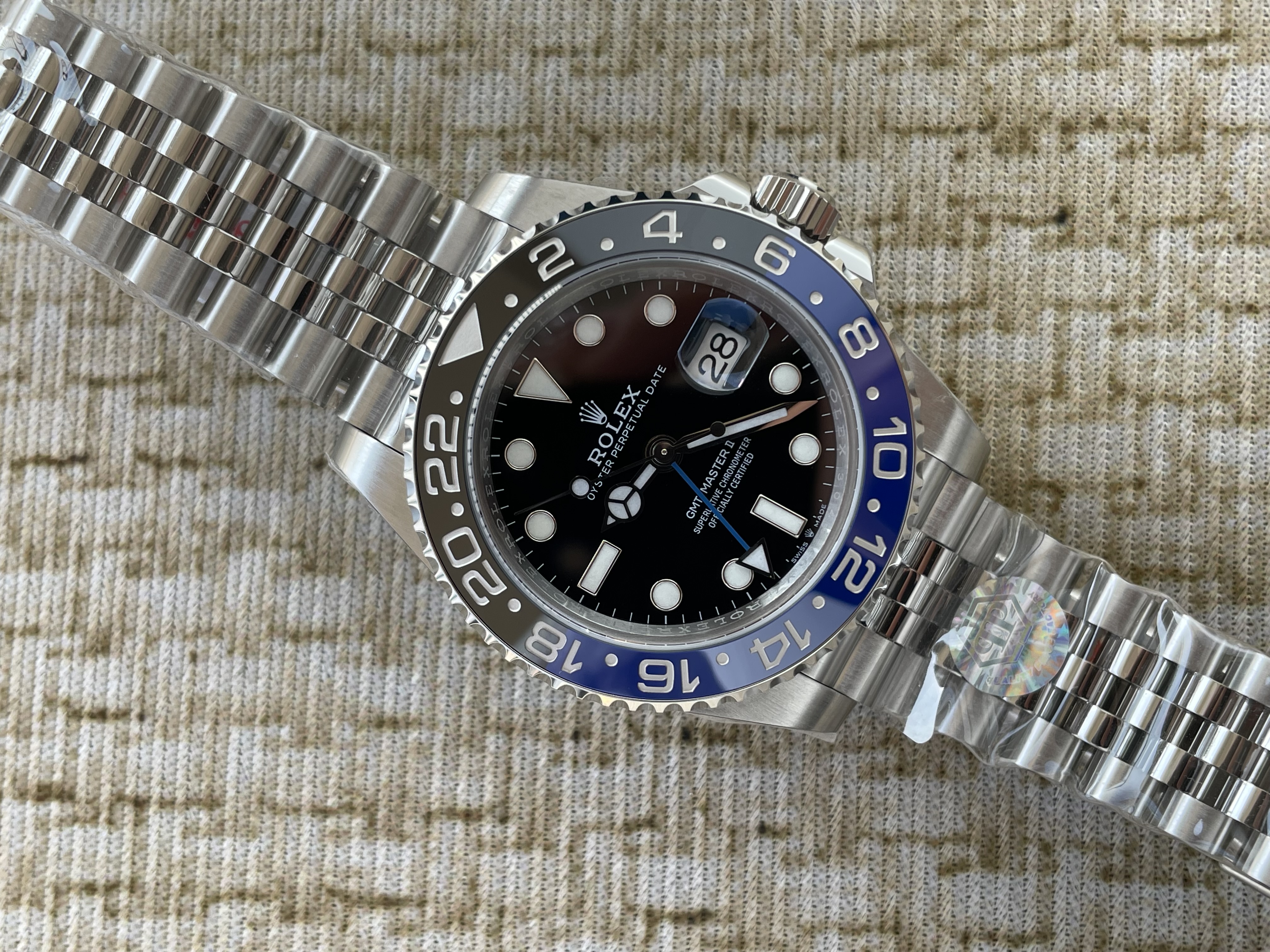 QP공장 롤렉스 배트걸 지엠티마스터2 126710BLNR